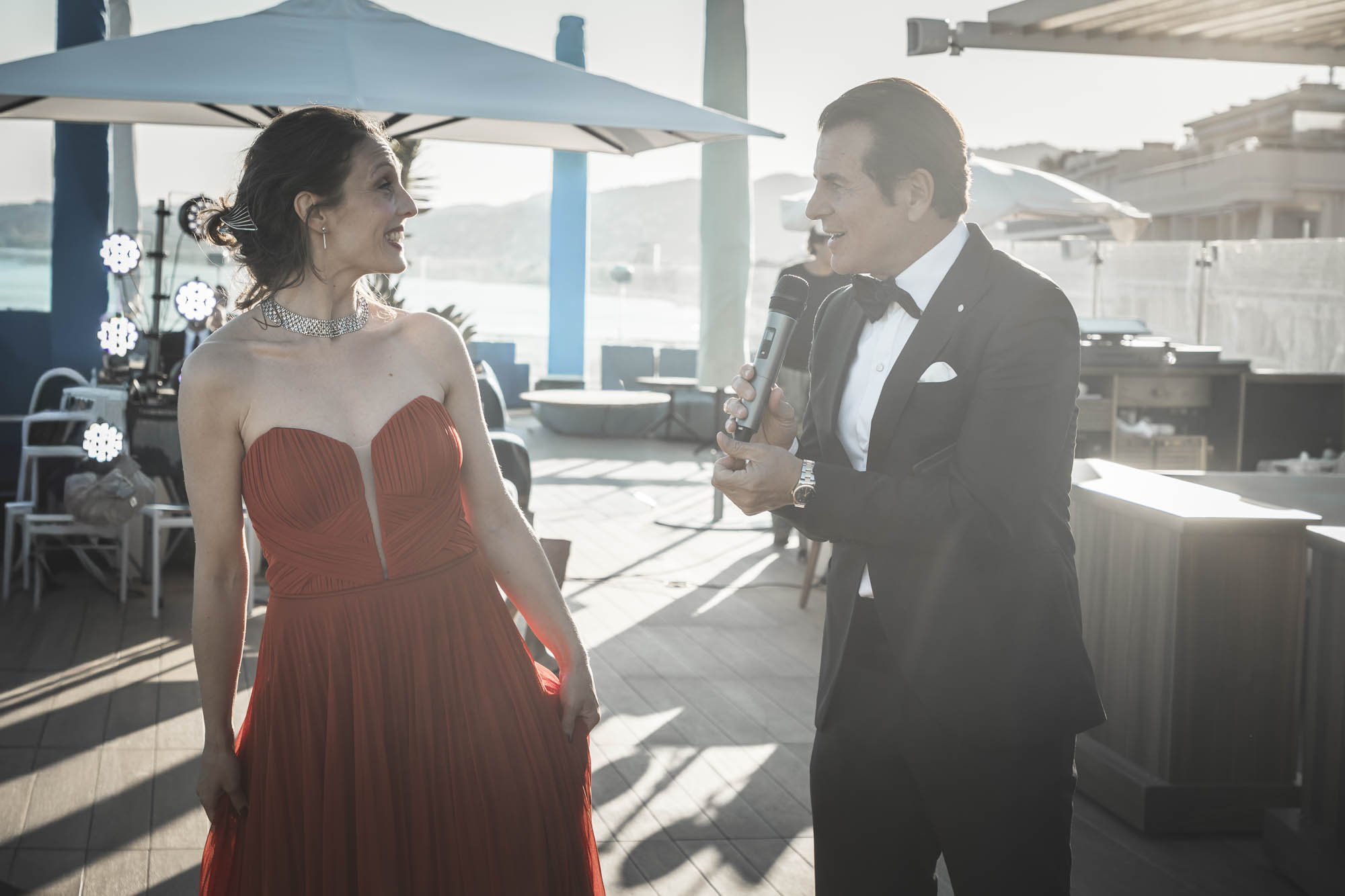 Im Gespräch, Global Short Film Awards, Cannes 2026. Foto: Jan E. Siebert
